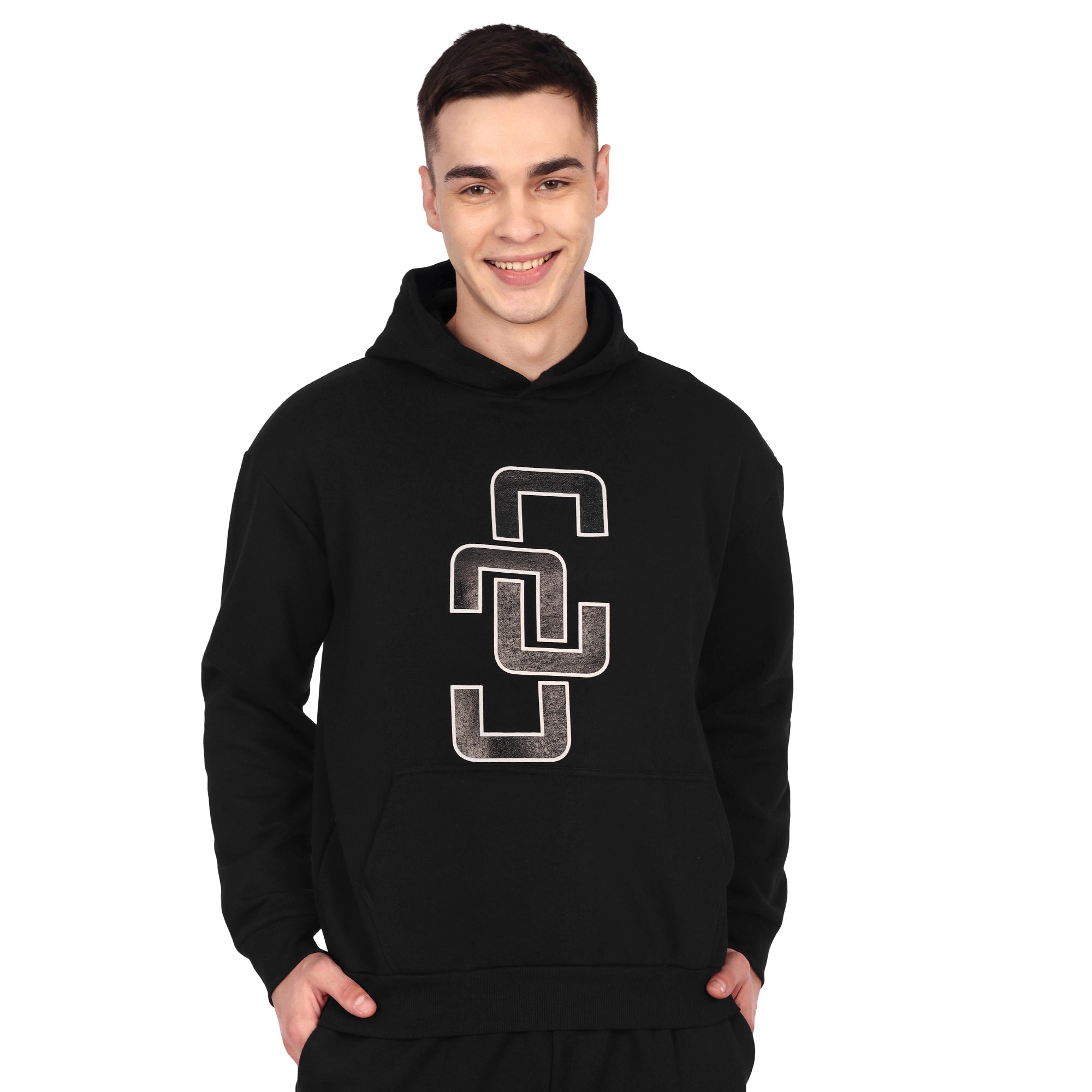 OUTLINE HOODIE BL