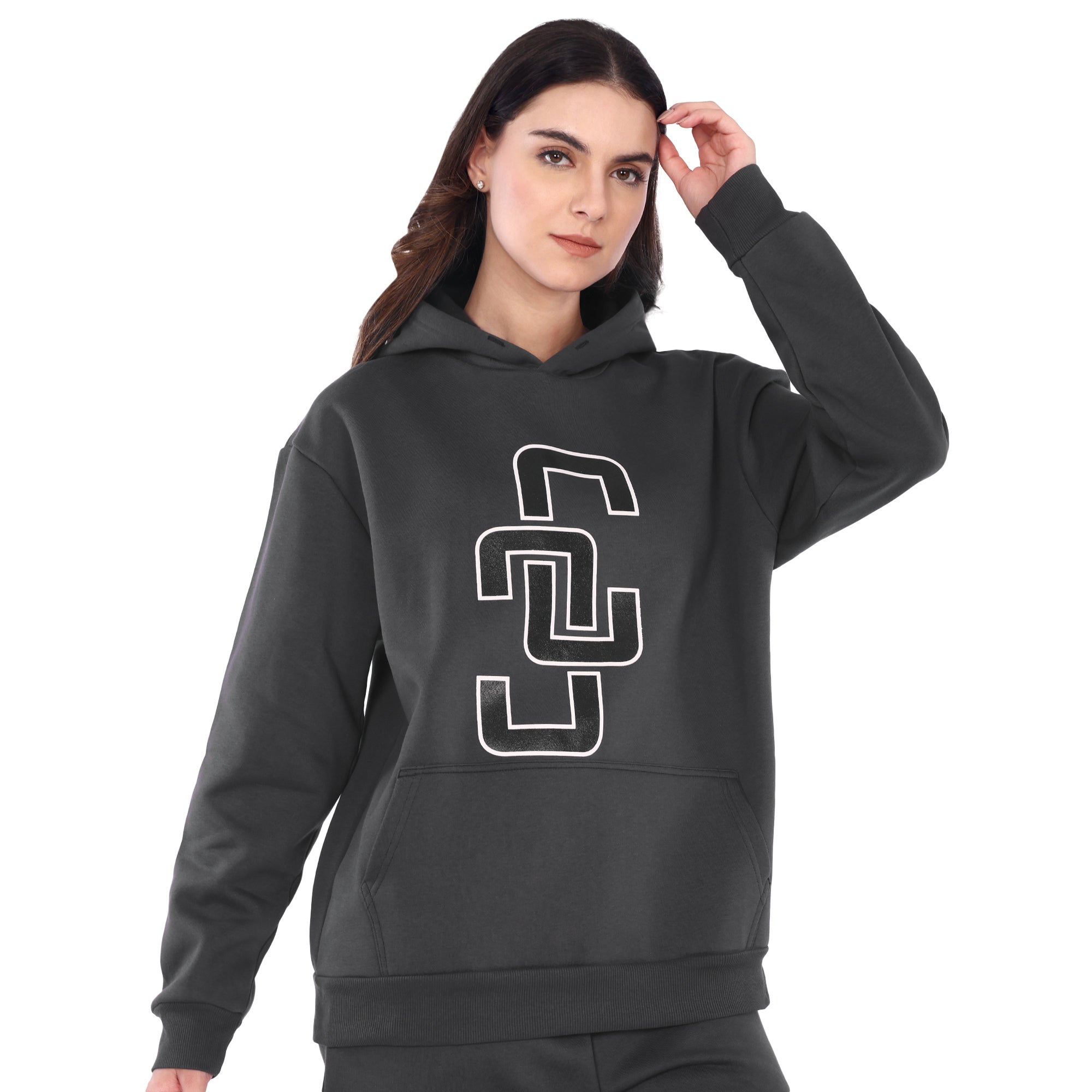 OUTLINE HOODIE DG