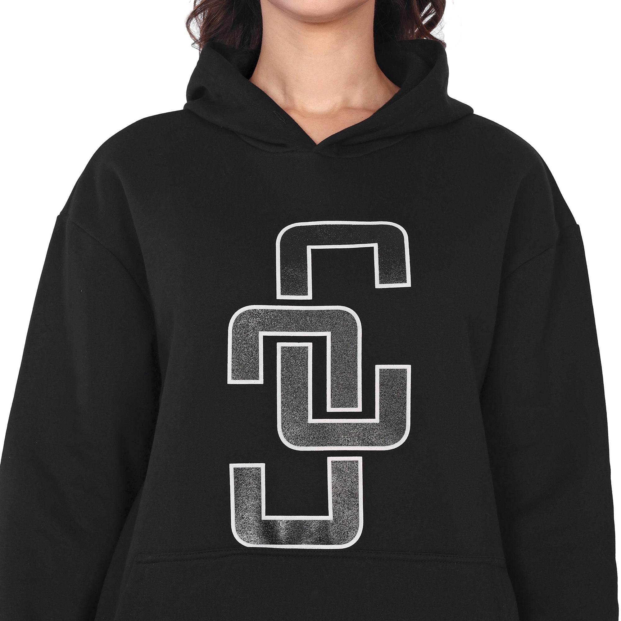 OUTLINE HOODIE BL